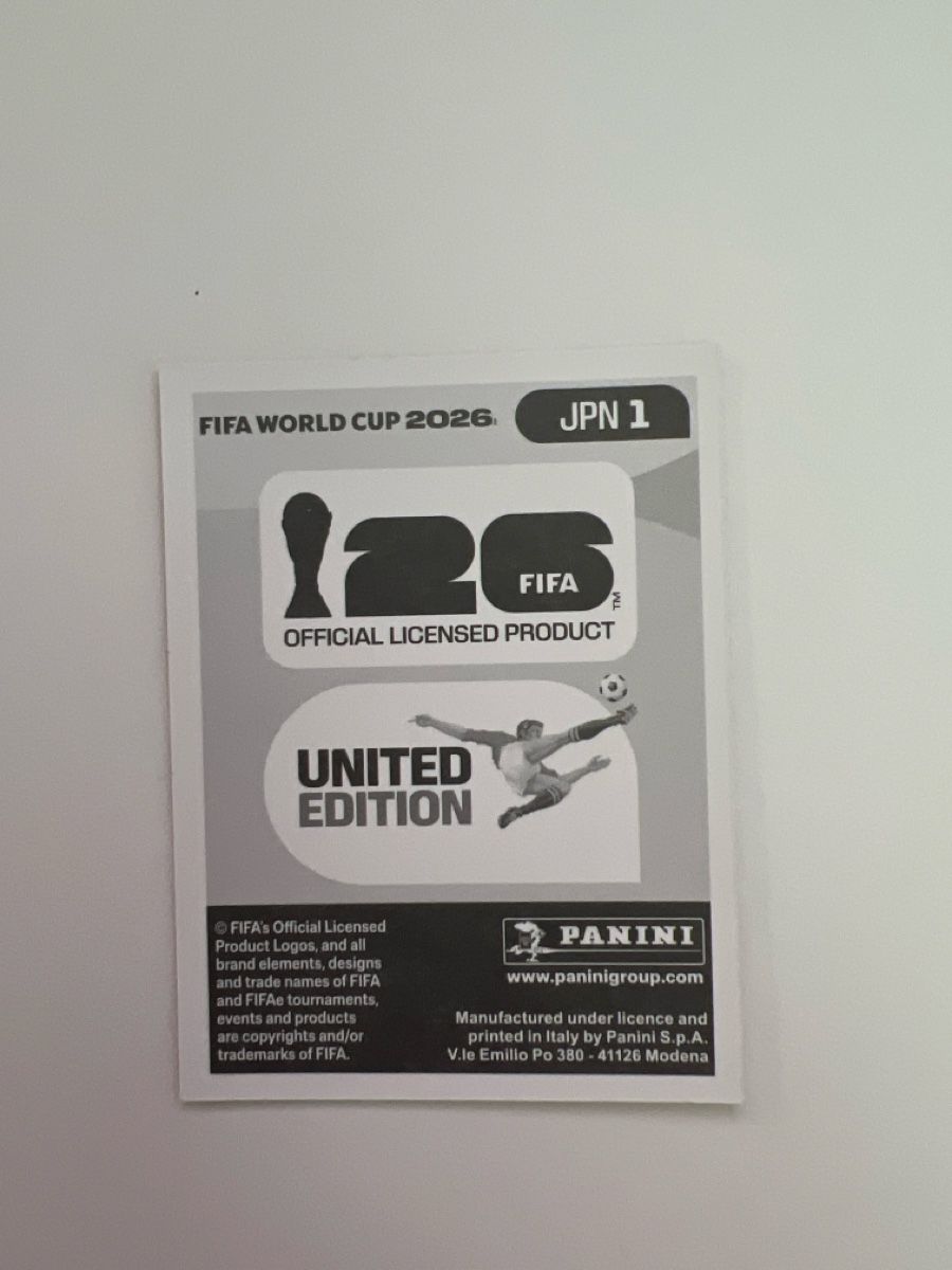Panini Sammelbilder & Trading cards: FIFA World Cup 2026 Japan Panini Sticker – Neu und originalverpackt aus Grüt (Gossau ZH) von BOOOTSY 1