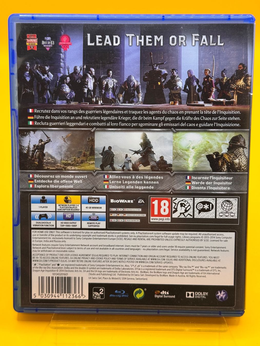 Sony Giochi: Dragon Age: Inquisition - PS4 - Top Zustand – Usato da Oberwil b. Zug venduto da silver2024 1