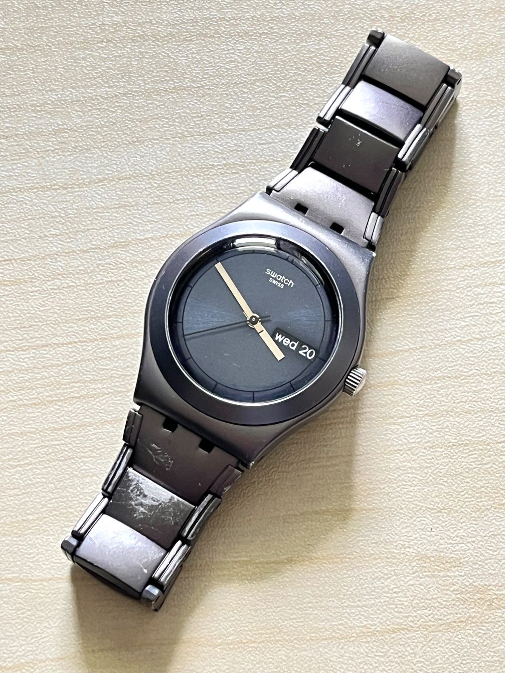 Swatch Orologi: Swatch Uhr Datum Anzeige – Usato da Grenchen venduto da chththl 1