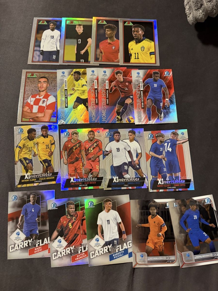 Topps Sammelbilder & Trading cards: U21 topps cards – Gebraucht aus S. Antonino von Mc2495