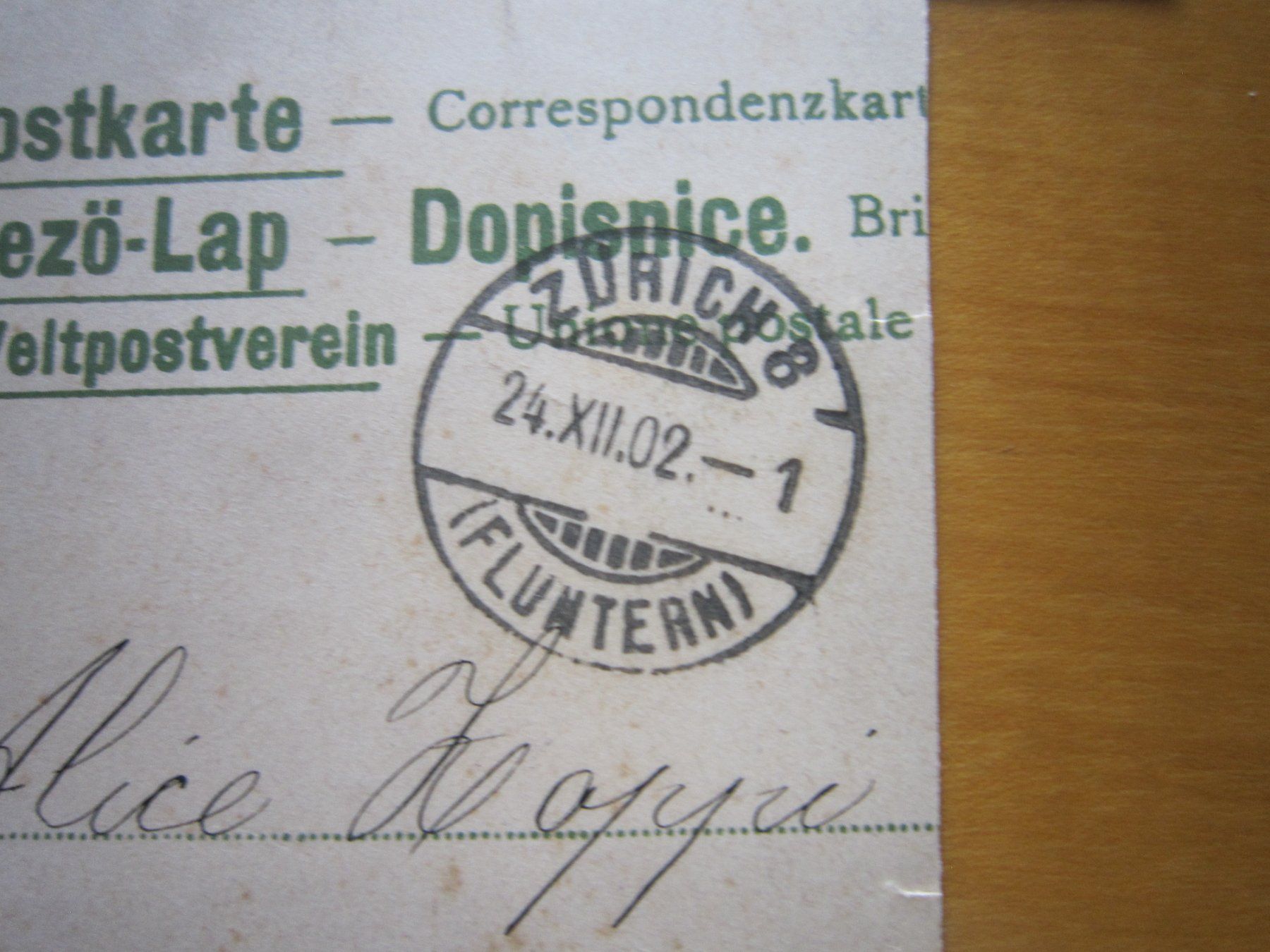 Alle Briefmarken: No 17 Wunschkarten ab 1902 – Gebraucht aus Gordola von Polentaefung 8