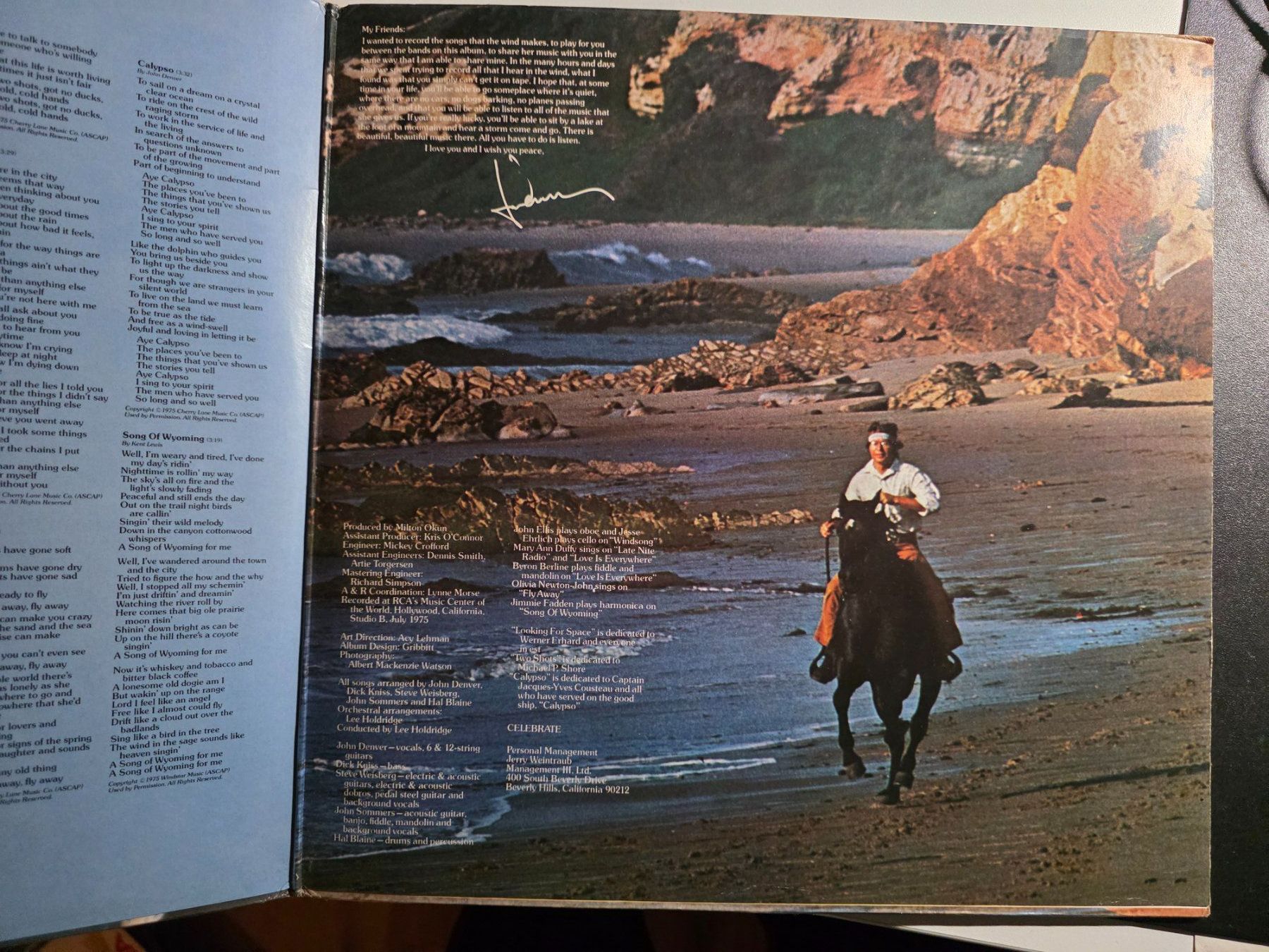 Dischi in vinile: LP Vinyl - John Denver Windsong - 1975 – Usato da Walterswil BE venduto da Lonitti 4