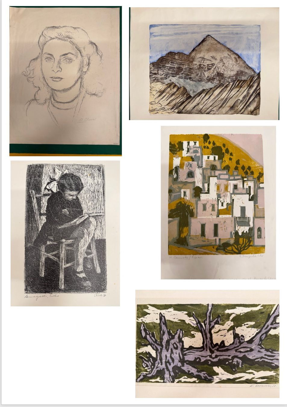 Arts picturaux & lithographies: Grosse Sammlung von Bildern vorwiegend Lithografien – D'occasion à Burgdorf par be284777 3