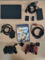 Sony Playstation 2 Slim SCPH-70004 & 16 jeux & deux manettes