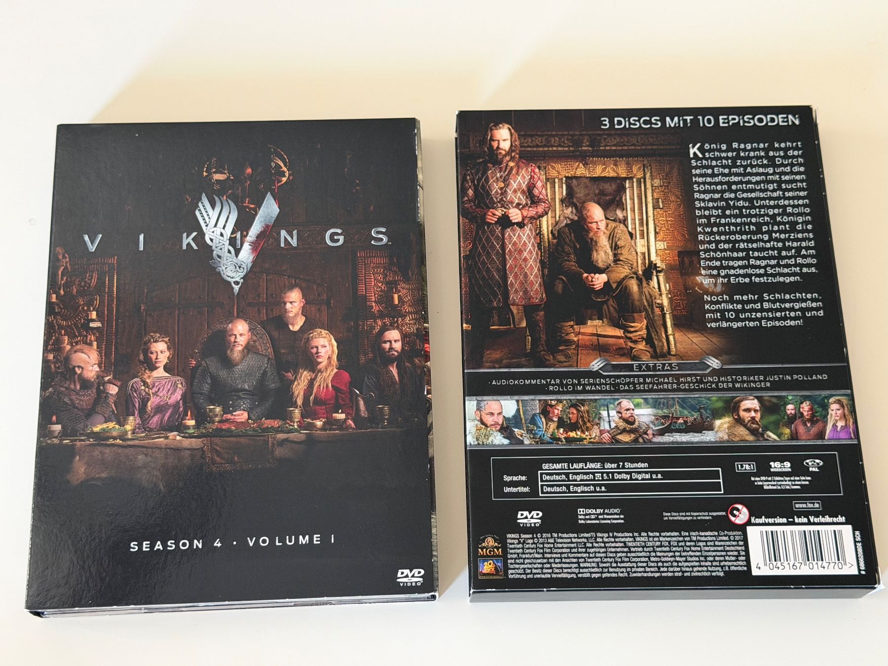 Tutti i DVDs: Vikings Staffel 4 Volume 1 DVD – Usato da Altstätten SG venduto da sheamus 1