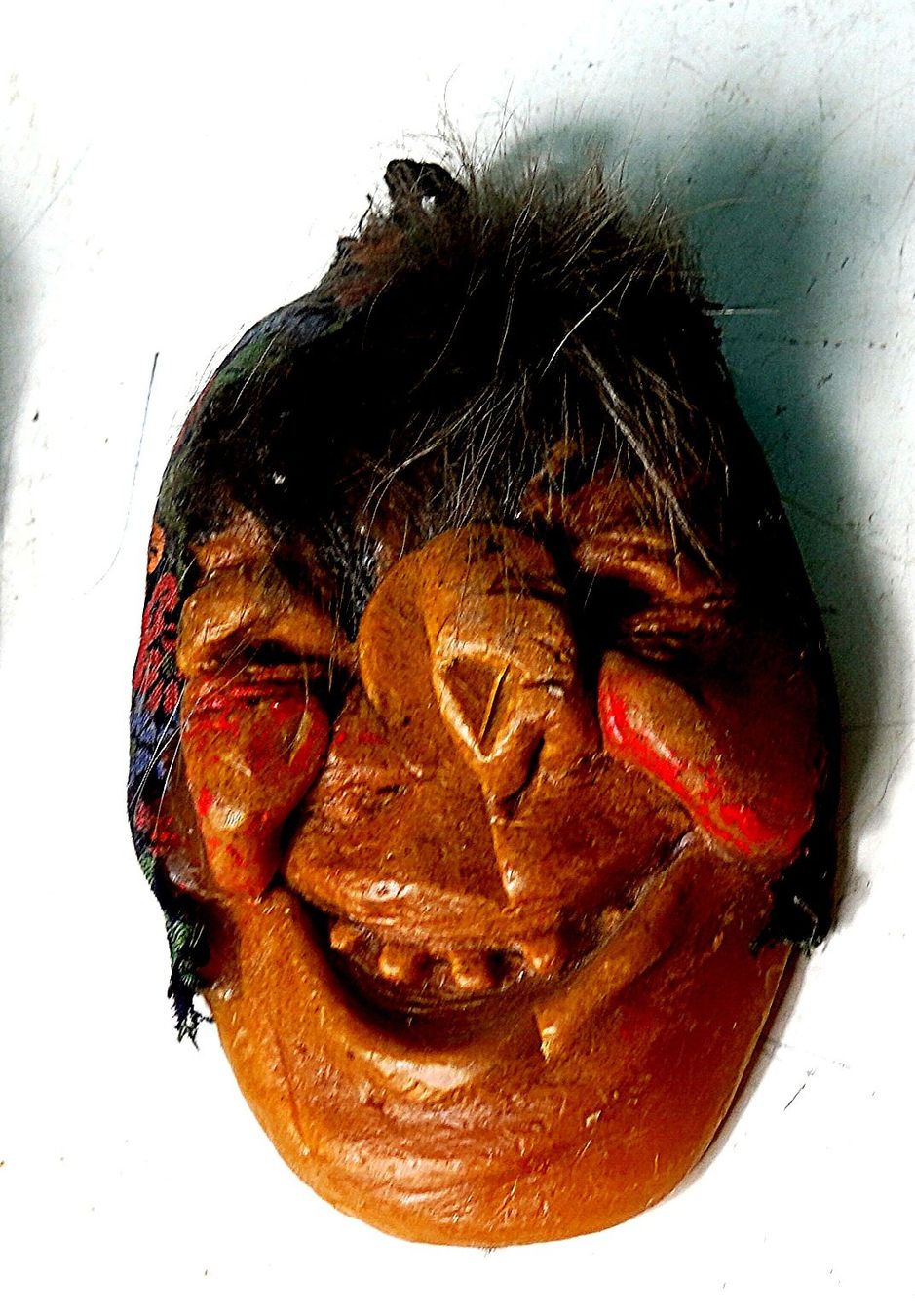 Maschere: Innerschweizer Fasnachtsmasken Wachs – Usato da Baar venduto da 2cvbaar 1