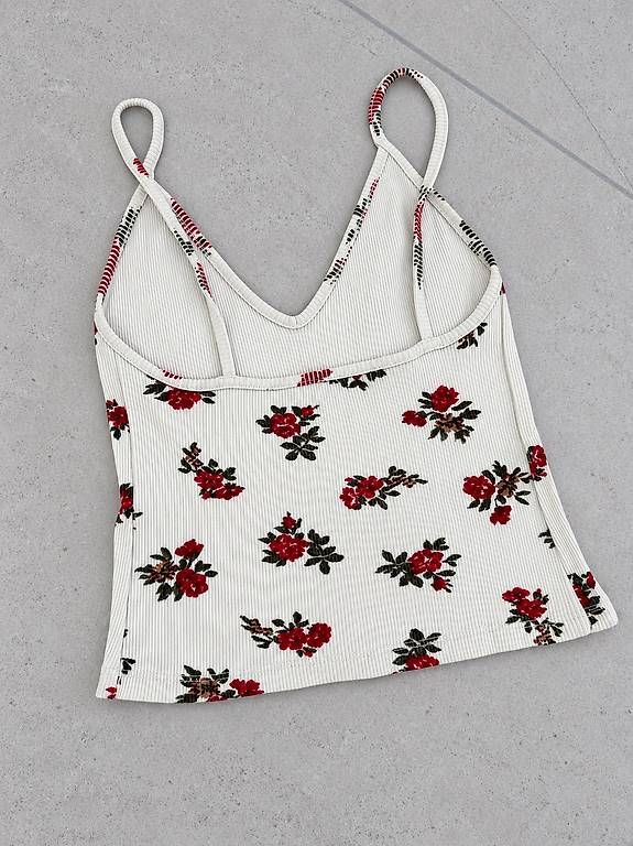Top: Blumentop Gr. XS NEW – Nuovo e nell'imballaggio originale da Merlischachen venduto da GlamGarb 2