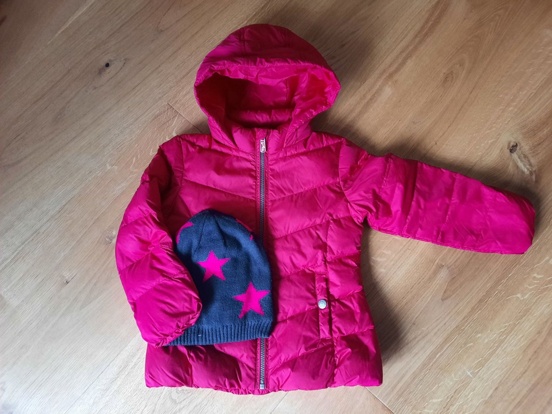 C&A Giacche & Cappotti: Herbstjacke Gr. 110 mit Sternenkappe – Usato da Altnau venduto da willpower71