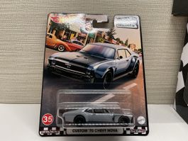 Hot Wheels Premium: Custom '70 Chevy Nova, Sammlerstück!