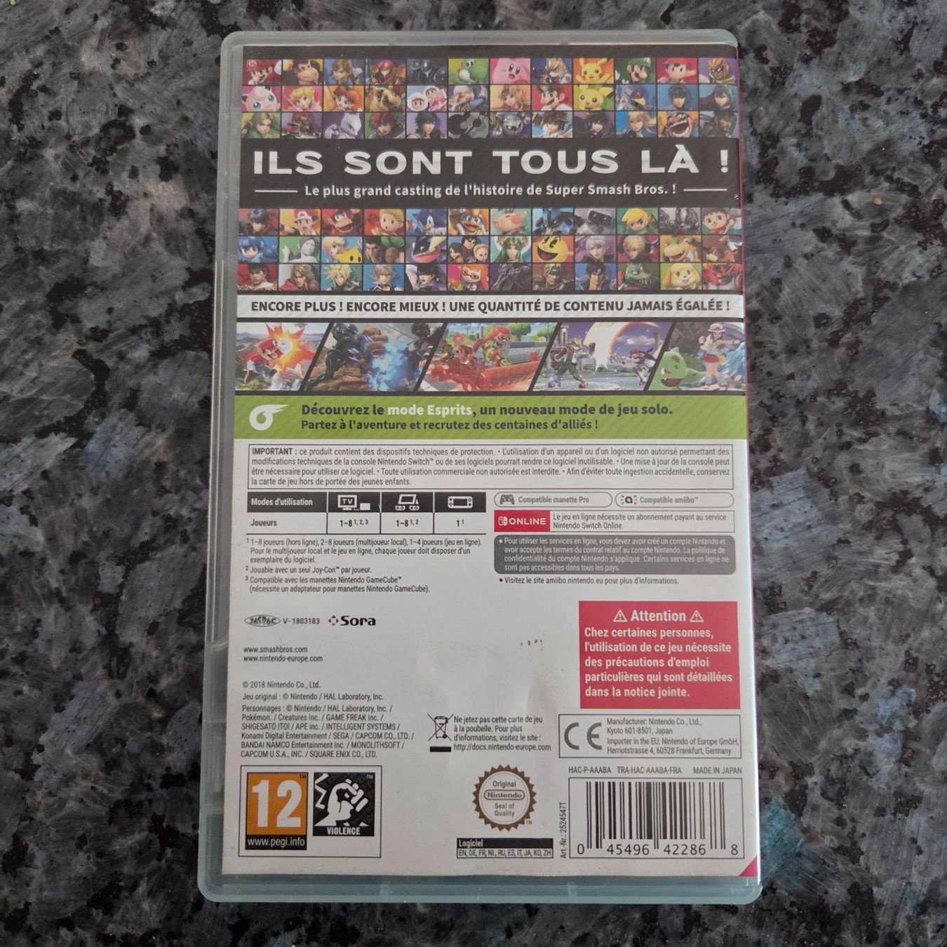 Nintendo Giochi: Super Smash Bros Ultimate - Nintendo Switch – Usato da Vernayaz venduto da Lecoffreromand 1