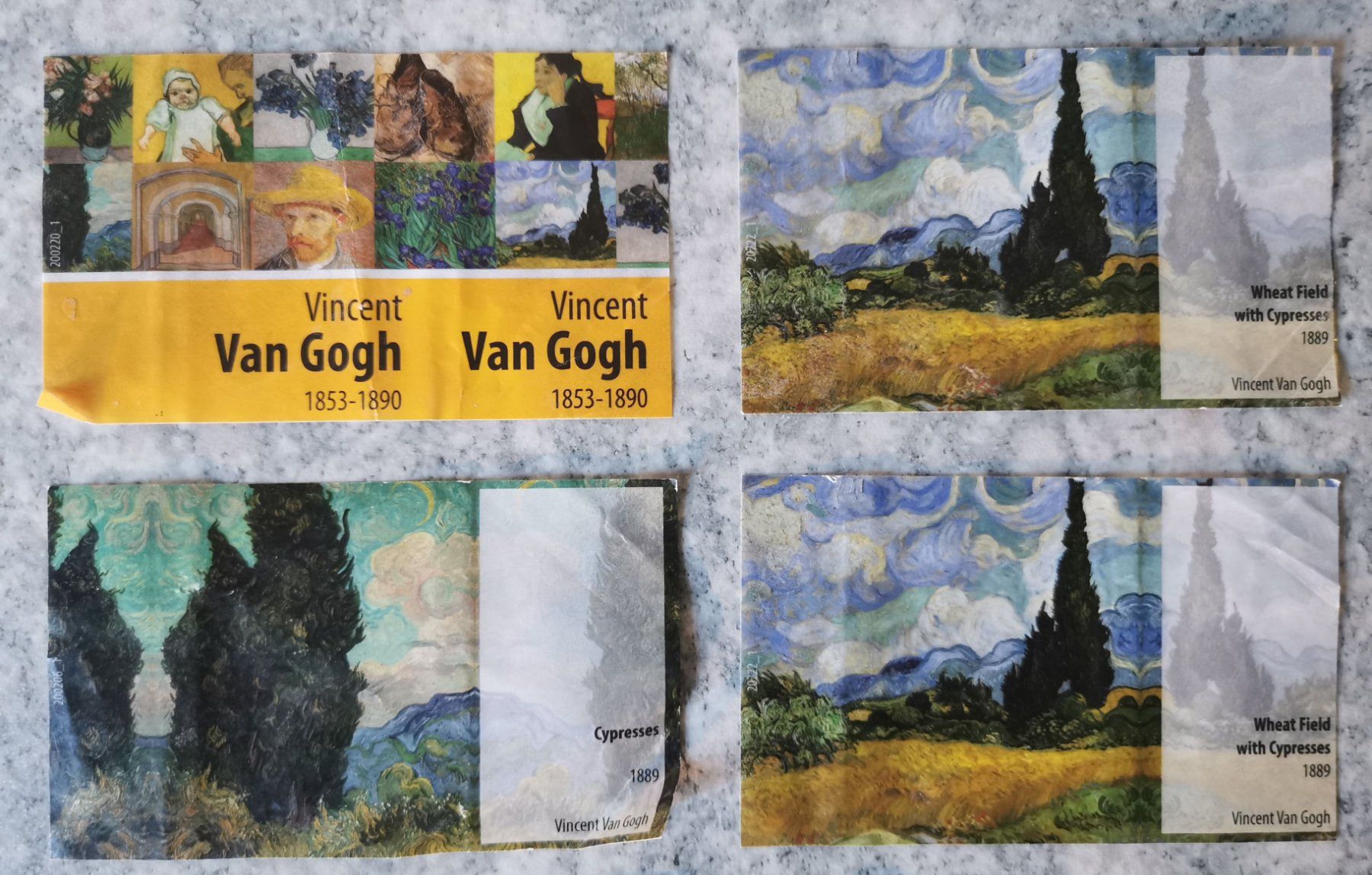 Poster & Bilder: Vincent Van Gogh Bildchen – Gebraucht aus Spiegel b. Bern von JeromeG9