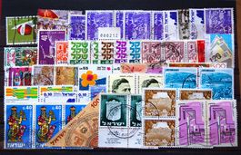 Israel - 50 stamps used