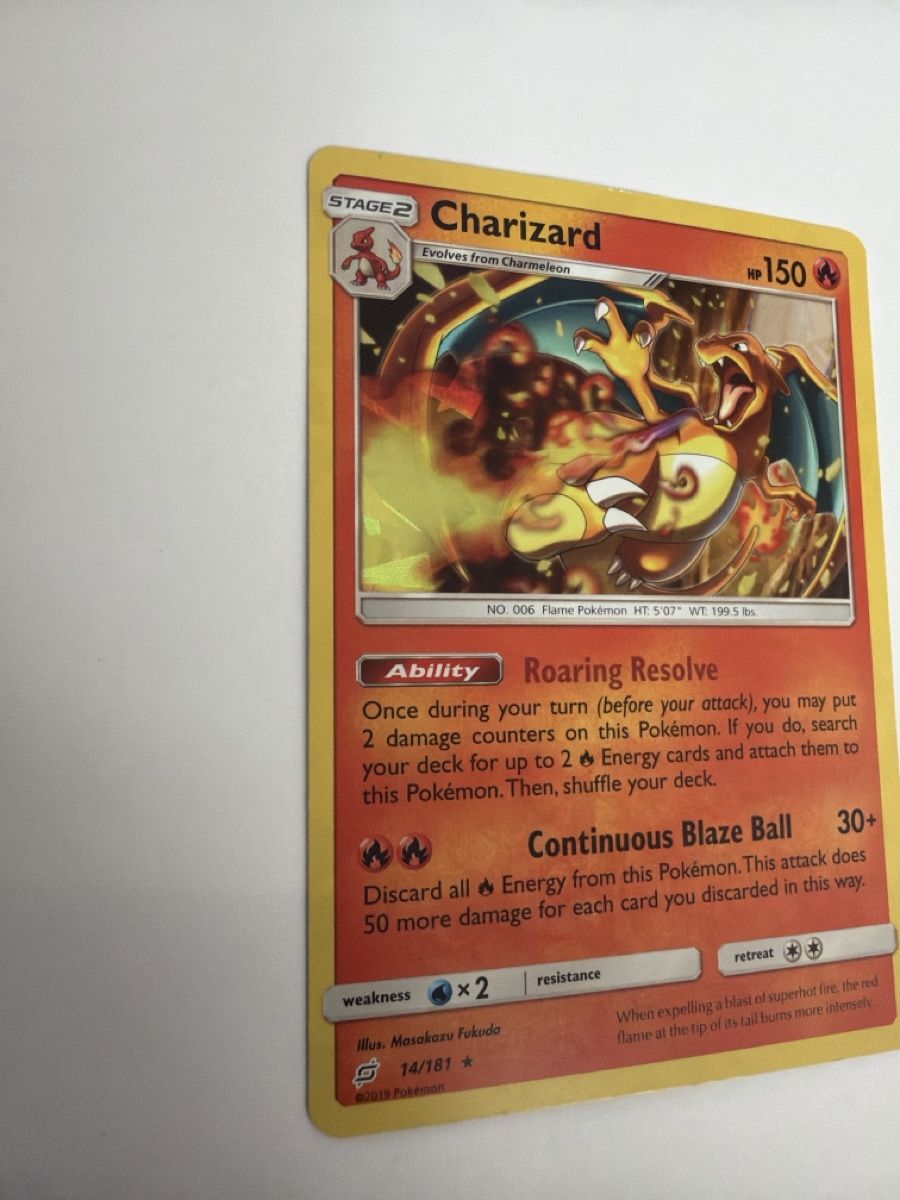 Pokémon Carte collezionabili: Carte Pokémon Charizard (14/181) – Usato da Echallens venduto da JAR69 1