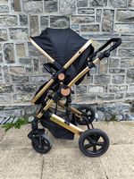Kinderwagen MOTION 2-in-1 schwarz / gold