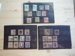 Pro Juventute 1912 - 1923, gestempelt, Kat. CHF 530.--