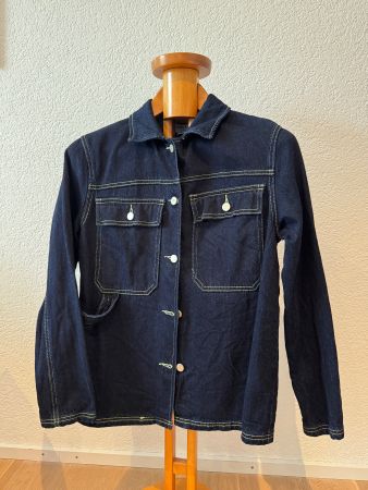 Coole Jeansjacke, Grösse S, Dunkelblau - Top Zustand!