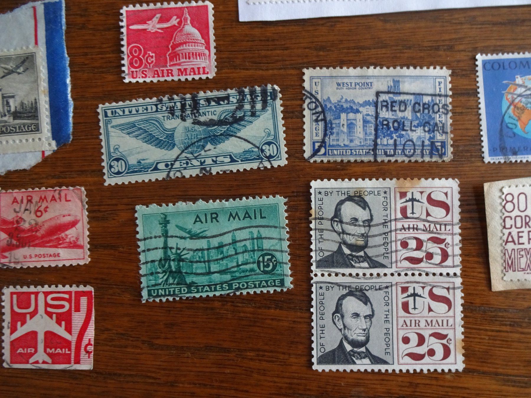 Tutti i francobolli: Briefmarken - Thema "Airmail" – Usato da Cham venduto da mktreasure 1