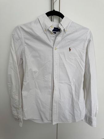 Ralph Lauren Hemd Weiss Gr. XS Custom Fit - Damen