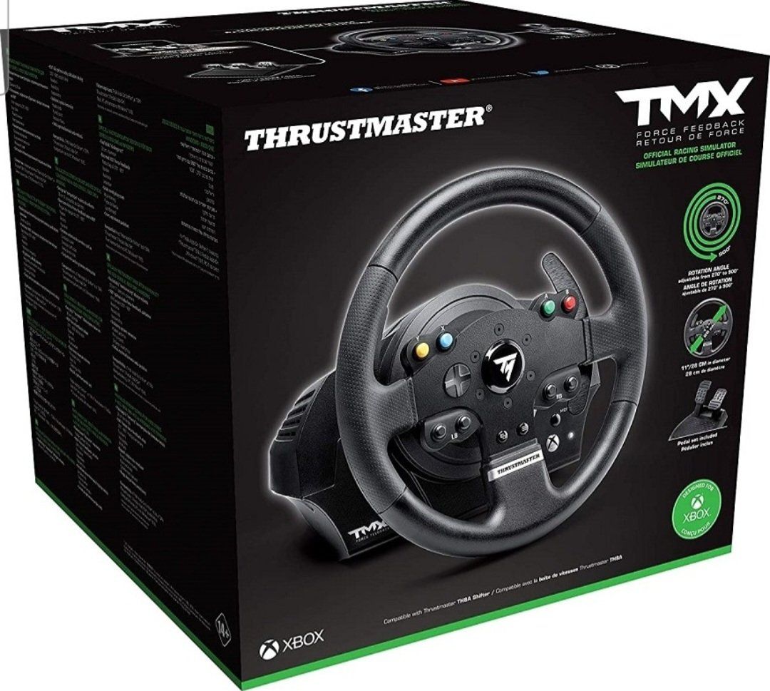 Thrustmaster Controller: Thrustmaster TMX Force Lenkrad mit Pedalen Fabrikneu PC Xbox – Neu und originalverpackt aus Uster von ANP_LABS