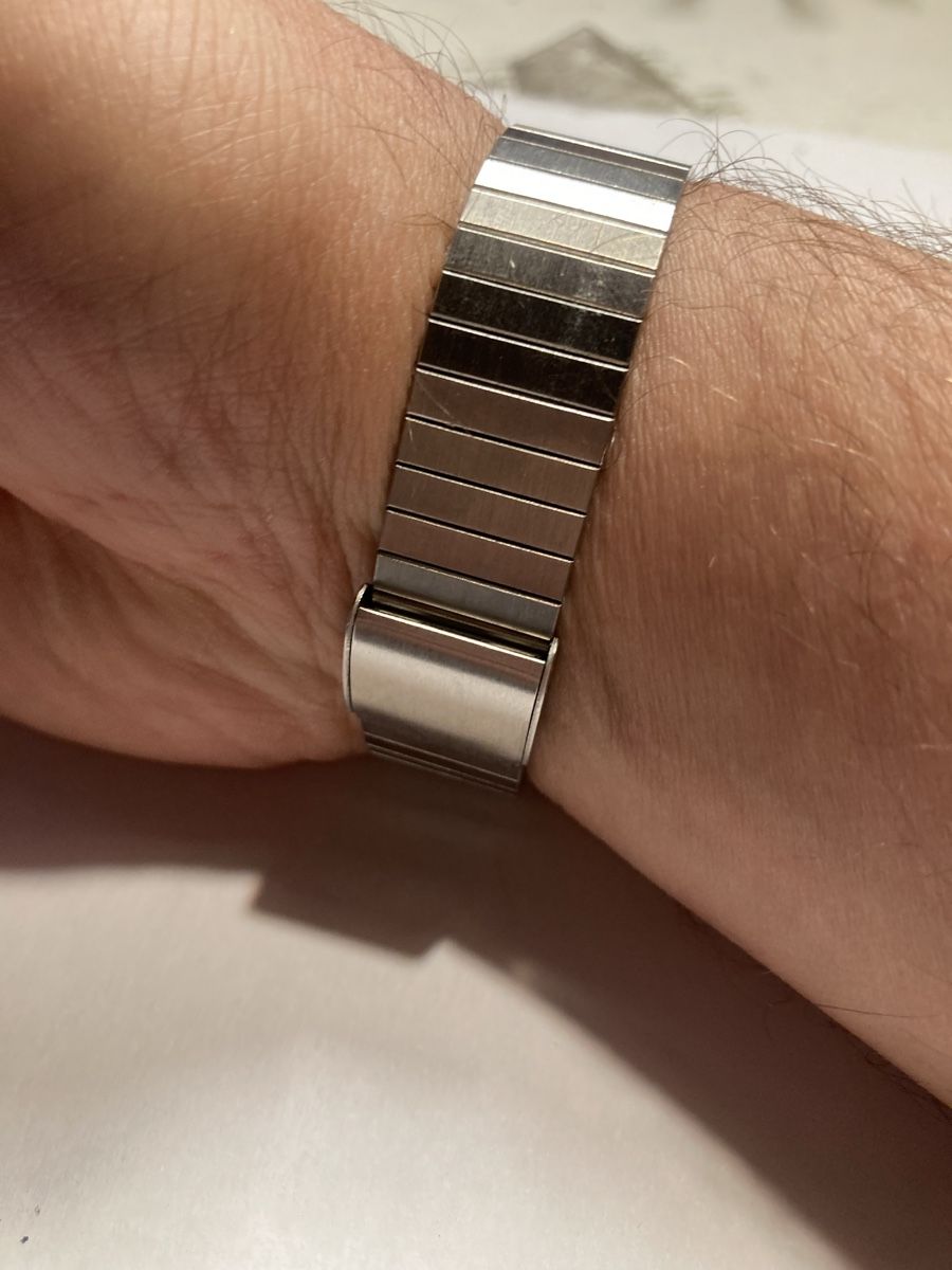 Orologi: Buler Lcd Vintage Uhr 35 mm Breit – Usato da Glattbrugg venduto da vintagemania 4