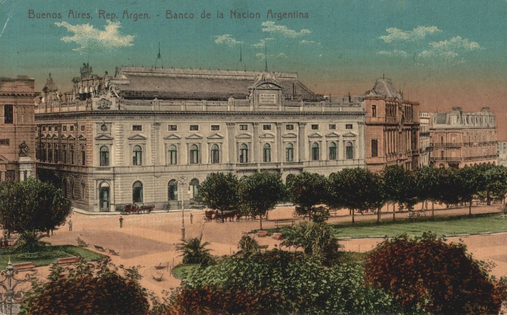 Cartoline postali: Antike Ansichtskarte Buenos Aires, Argentinien, 1911 – Usato da Luzern venduto da Kartenansicht