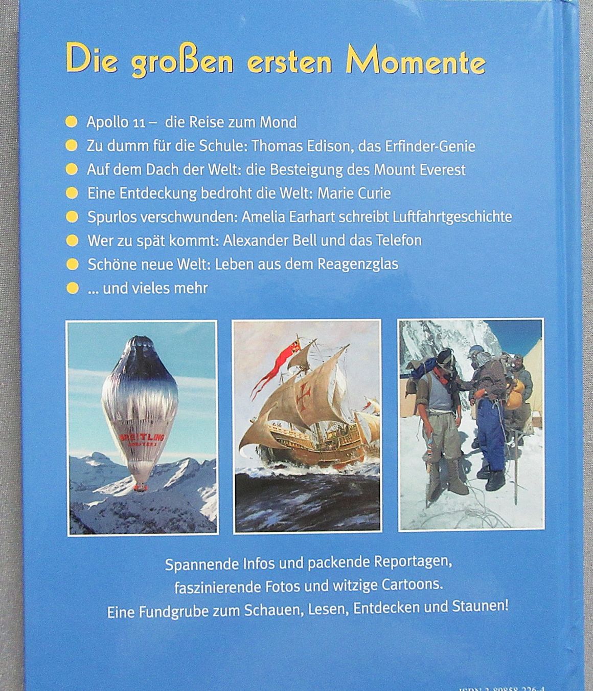 Libri: Sie waren die Ersten  - Entdecker • Erfinder • Abenteurer – Usato da Auenstein venduto da Padabimbim 1