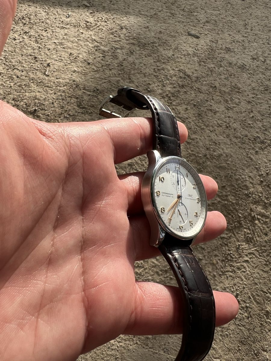 IWC Orologi: IWC Portuguese Chronograph 3714-01 – Usato da Lausanne venduto da Afaq 2