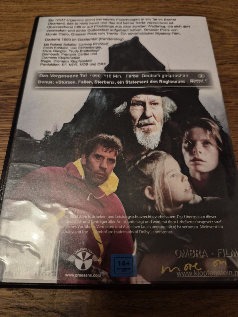 Tutti i DVDs: Das Vergessene Tal - Roland Schäfer - DVD – Usato da Oberembrach venduto da giu_7ksd 1