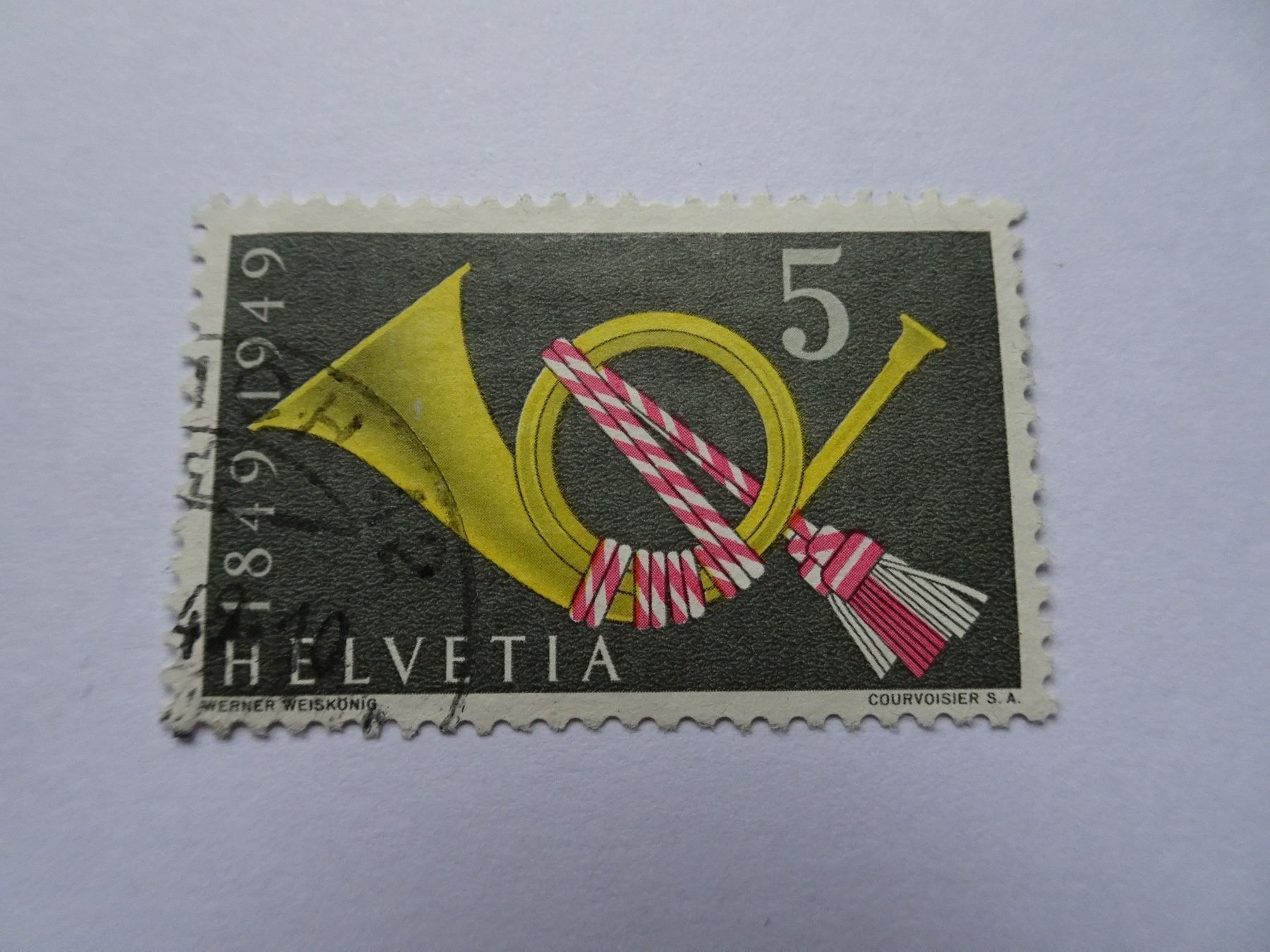 Alle Briefmarken: 1949 – Gebraucht aus Aadorf von Chnorli-Furz 1