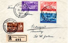 1937 WIEDERAUFBAU ARBEITSBESCHAFFUNG BELEG SAUBER GESTEMPELT