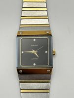 Rado Jubile damenuhr schwarz goldfarben gebraucht