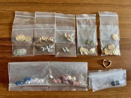 Charms - Anhänger - Gold - Silber - Neu!