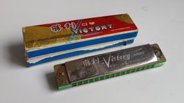 Victory Mundharmonika, Vintage Rarität mit Box! (W2)