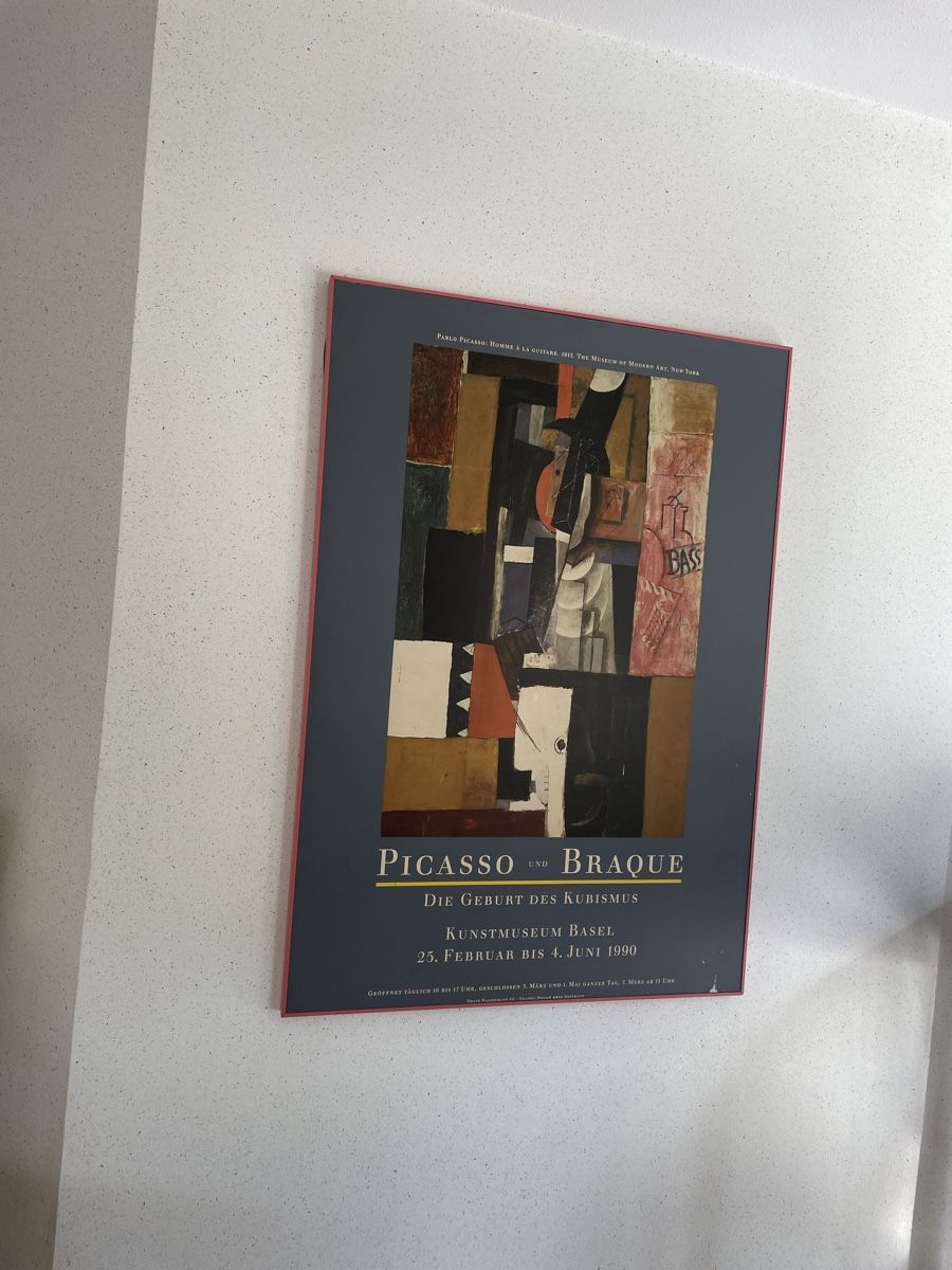 Poster & Bilder: Picasso und Braque -Kunstmuseum Basel -1990 – Gebraucht aus Basel von RAMSESSOLEIL 2