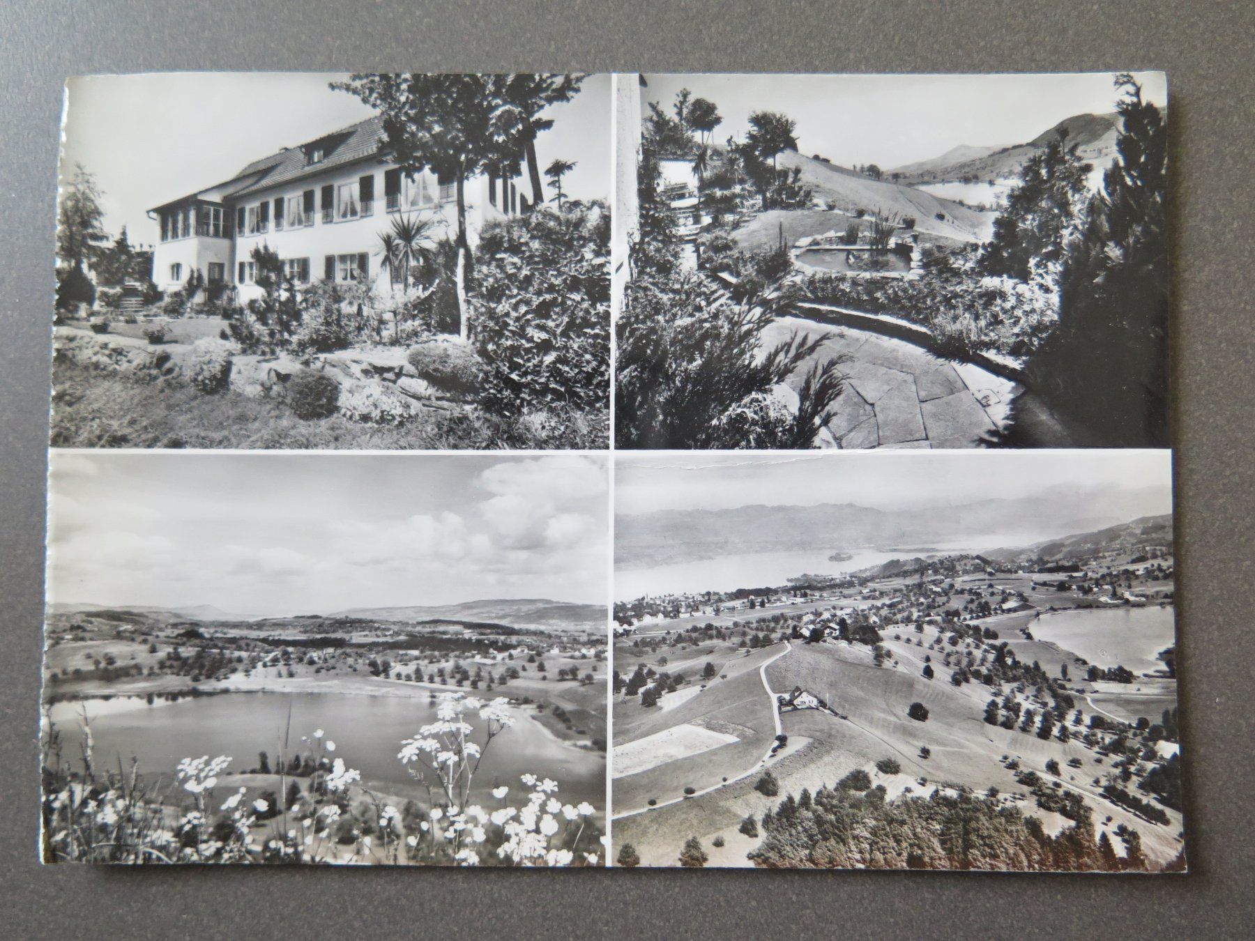 Cartoline postali: HÜTTEN - FERIENHAUS GNADENBERG - 4-BILDRIGE AK – Usato da Wittenbach venduto da lipasal