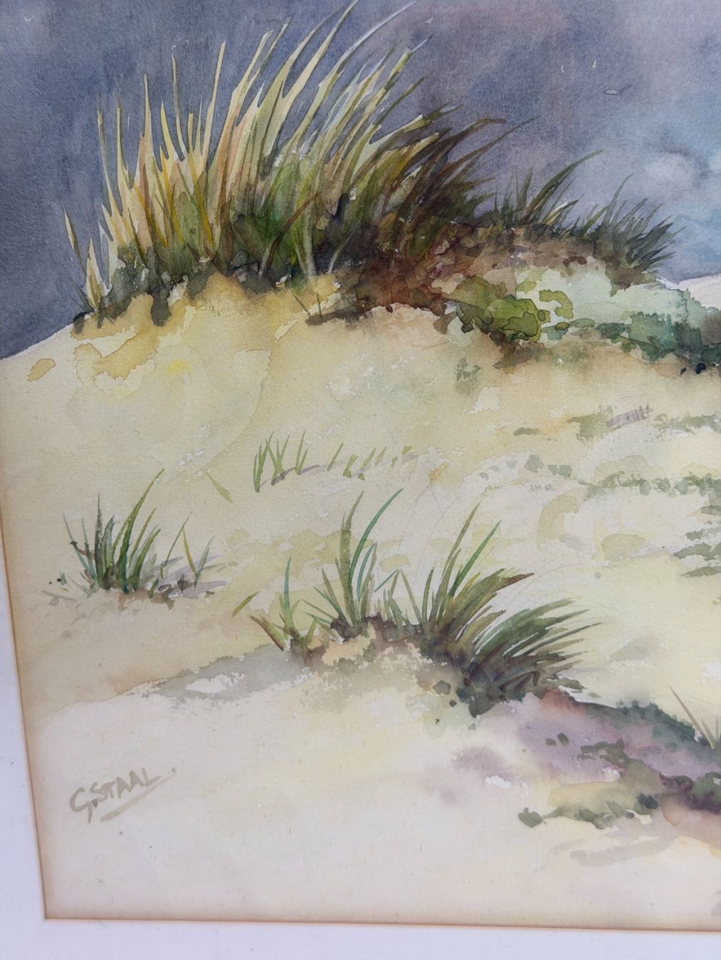 Dipinti: Pierre Gustave Eugene STAAL - Aquarelle Paysage Marin – Usato da Morges venduto da mod_q7tt 4