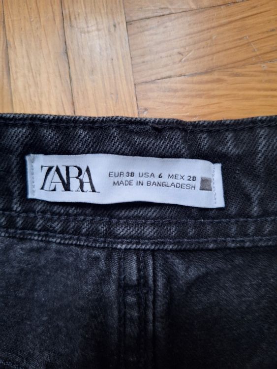 Schwarze Zara Jeans, Grösse 38, Top Zustand 6