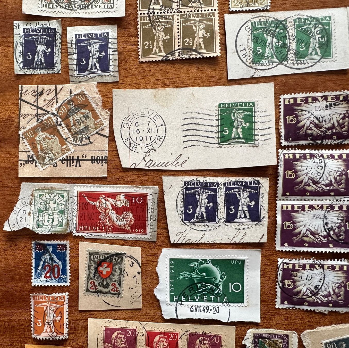Tutti i francobolli: Schweiz ca. 1880 bis 1930, mit 4er-Block – Nuovo (secondo la descrizione) da Weesen venduto da Sombrero22 5