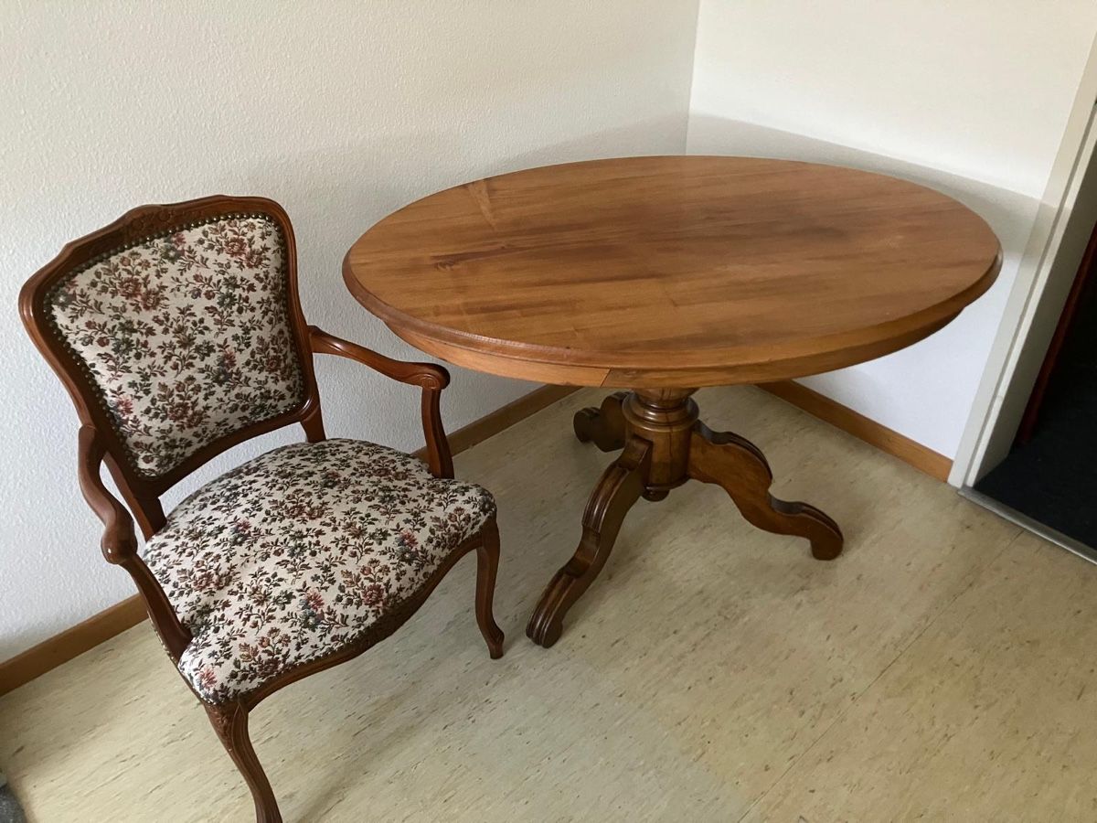 Tische: Salon Tisch Oval inkl. 4 Stühle – Gebraucht aus Adlikon b. Regensdorf von samime01