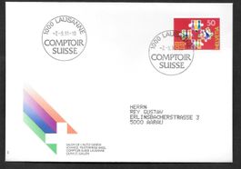 Sonderbrief S. 1034i Comptoir Lausanne 7.9.1991