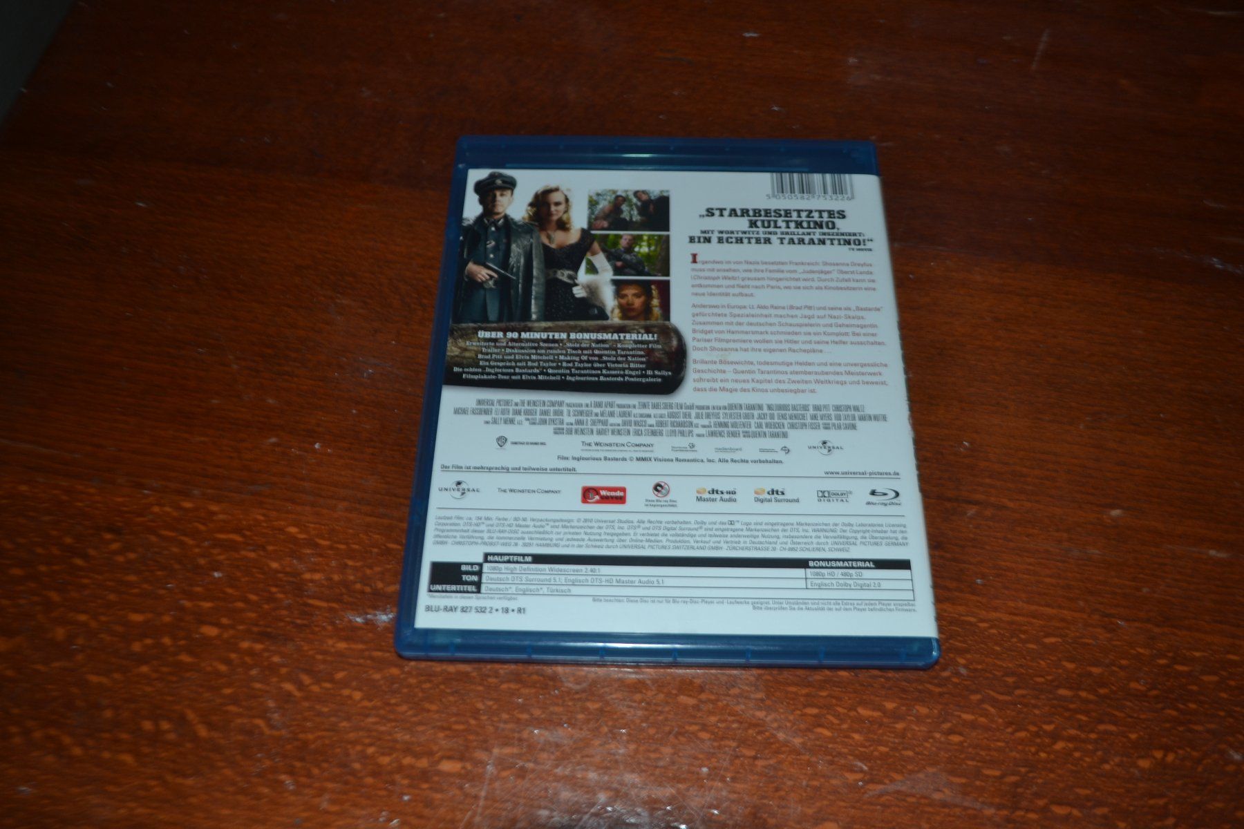 Tutti i DVDs: Inglorious Basterds – Usato da Laupen ZH venduto da chefdom 1