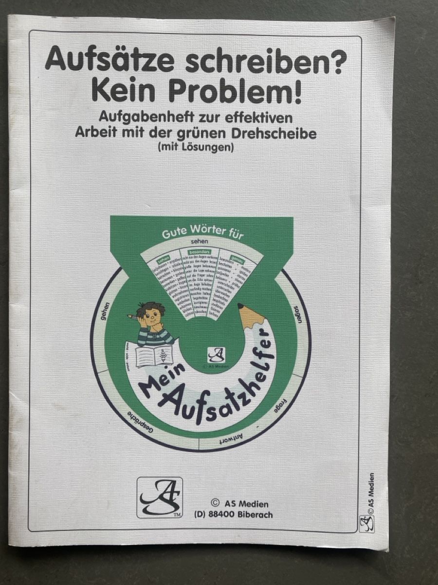Livres: Aufsätze schreiben kein Problem – D'occasion à Dallenwil par kavogt6