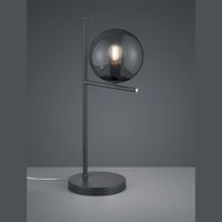 Tischleuchte, Anthrazit, 52 cm Höhe