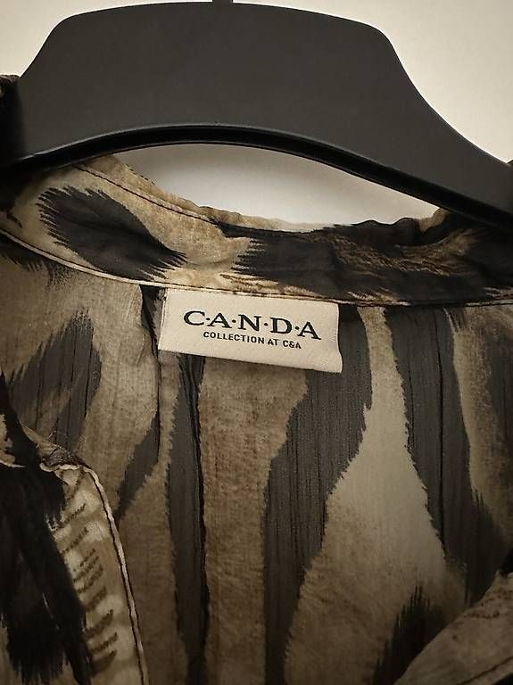 Blusen:  CANDA Bluse mit Animal-Print & Rüschen – Gebraucht aus Schaffhausen von tut_85dq 2
