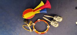 1 PREIS = 4 MUSIKINSTRUMENTE FÜR KINDERGEBURTSTAGE / PARTYS
