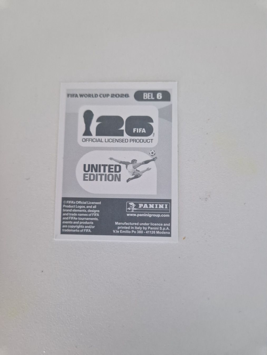 Panini Sammelbilder & Trading cards: Panini Sticker BEL6 – Neu (gemäss Beschreibung) aus Stüsslingen von white_angel86 1