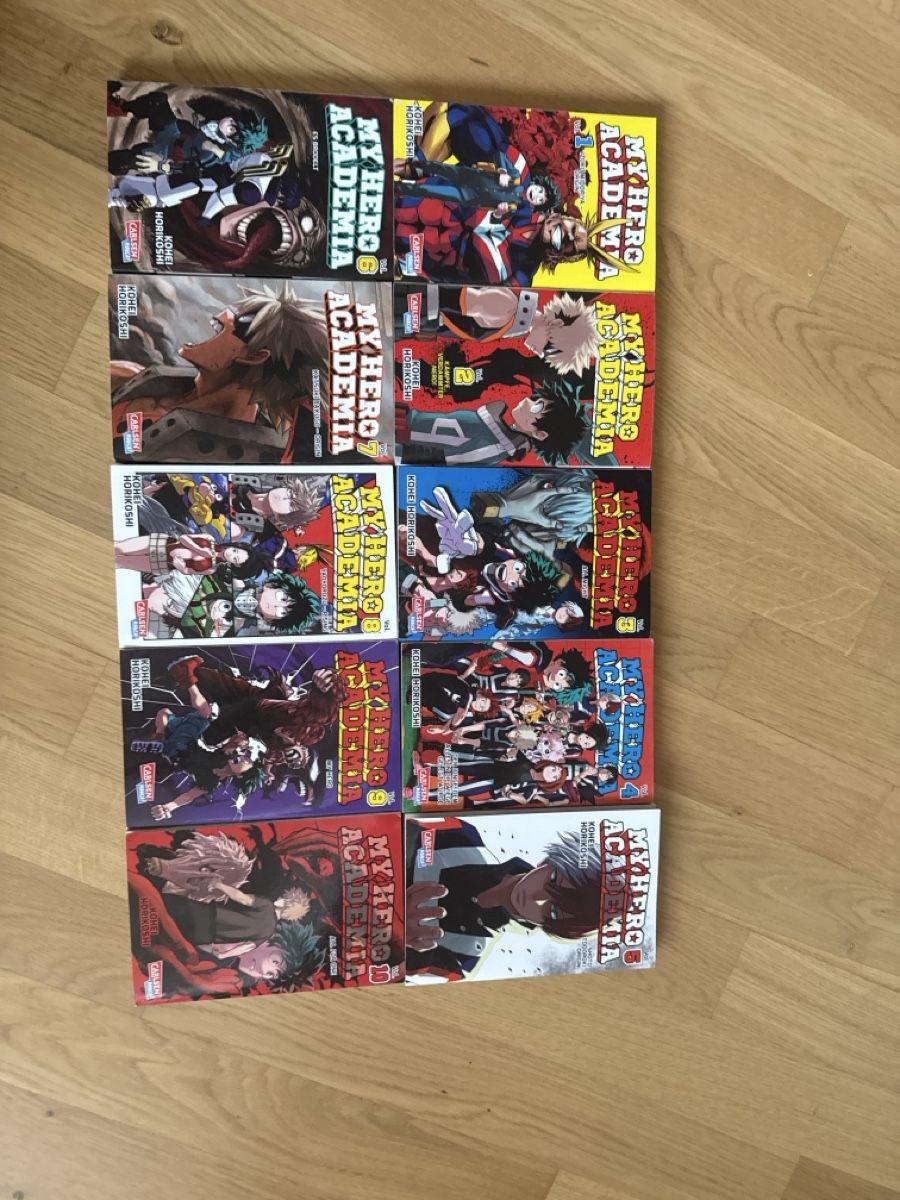 Fumetti: My Hero Academia  Band 1-10 – Usato da Dornach venduto da s.braune