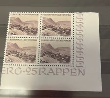 LIECHTENSTEIN Viererblock 1930 er Triesenberg
