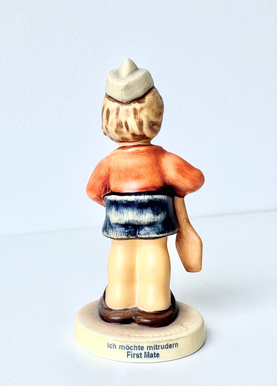 Hummel Figuren: Süsse Goebel Hummel Figur Junge "Ich möchte mitrudern." – Gebraucht aus Steinen von SputnikSweetheart 2