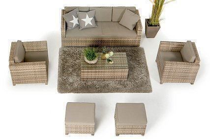 Viplounge Divani: Rattan Gartenmöbel - Rattan Lounge Set – Nuovo e nell'imballaggio originale da Uznach venduto da viplounge 6